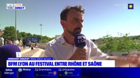 Festival entre Rhône et Saône: Grégory Doucet appelle à "préserver la ressource en eau et les écosystèmes aquatiques"