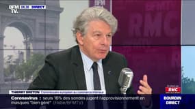 Coronavirus: selon Thierry Breton, "chacun s'est peu renfermé sur lui-même" face à l'épidémie