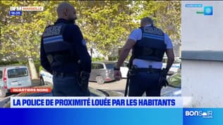 Marseille/Quartiers nord : la police de proximité louée par les habitants