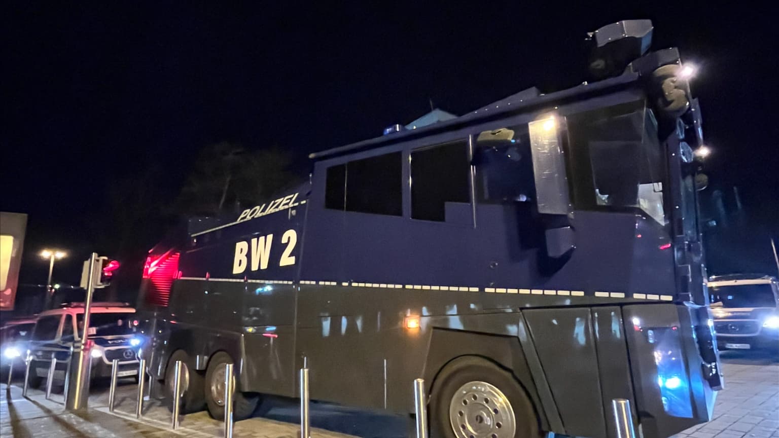Dispositif policier pour Stuttgart-PSG