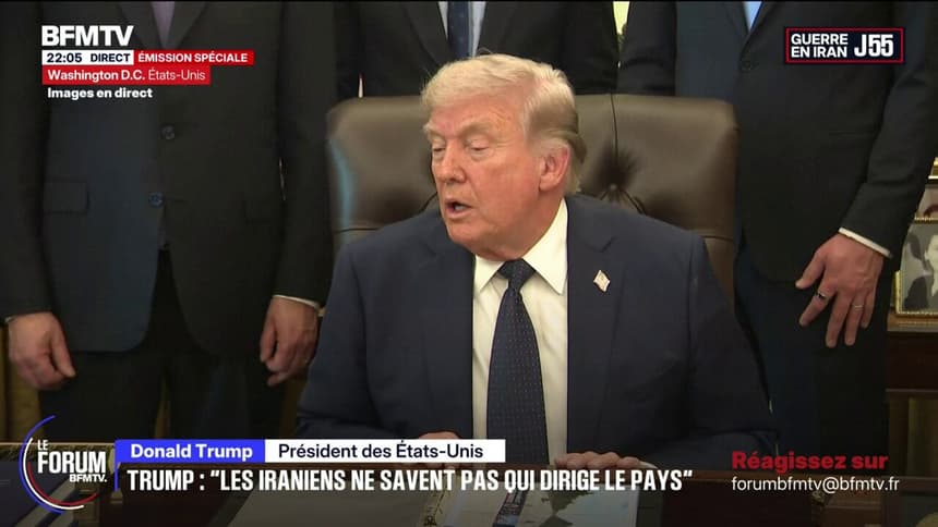 Guerre au Moyen-Orient: "J’ai détruit l’armée iranienne en quatre semaines", annonce Donald Trump