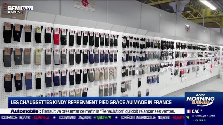 La France Qui Resiste Les Chaussettes Kindy Reprennent Pied Grace Au Made In France Par Paul Marion 14 01 La France Qui Resiste Les Chaussettes Kindy Reprennent Pied Grace Au Made In France Par Paul Marion 14 01