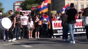 Des centaines de manifestants ont participé à une manifestation pour commémorer le génocide arménien à Lyon