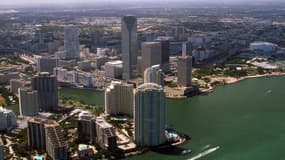 Vue de la ville de Miami
