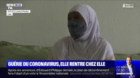 Après un mois de bataille contre le coronavirus, Fatima est rentrée chez elle 