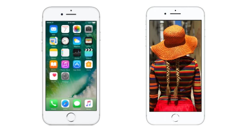 L'iPhone 7 (à gauche) aurait la préférence des acheteurs américains qui trouvent l'iPhone 8 trop cher pour les innovations qu'il propose.