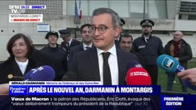 Nouvel An: Gérald Darmanin évoque 381 interpellations et se félicite d'une nuit "calme"