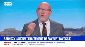 Incarcération de Nicolas Sarkozy: "Qu'on lui foute la paix", déclare Alain Jakubowicz, avocat et président d'honneur de la Licra