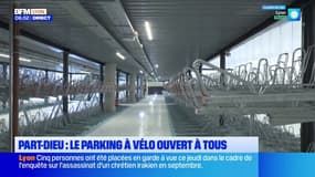 Lyon : le gigantesque parking à vélos de la Part-Dieu est désormais ouvert à tous