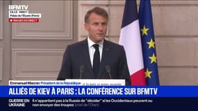Guerre en Ukraine: "Le camp de la paix est dans toutes les capitales européennes", indique Emmanuel Macron