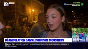 Fête patronale à Moustiers-Sainte-Marie: au cœur de la déambulation