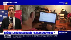 Cinquième vague: le directeur de la CCI de Lyon explique qu'il y a une "légère crainte" des commerçants