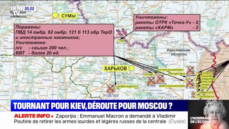 Ukraine: l'armée nationale regagne du terrain, un tournant pour Kiev ?