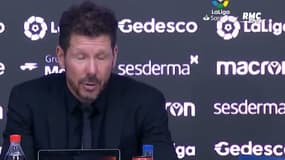Atlético : "On doit s'améliorer, c'est urgent", Simeone tire la sonnette d'alarme