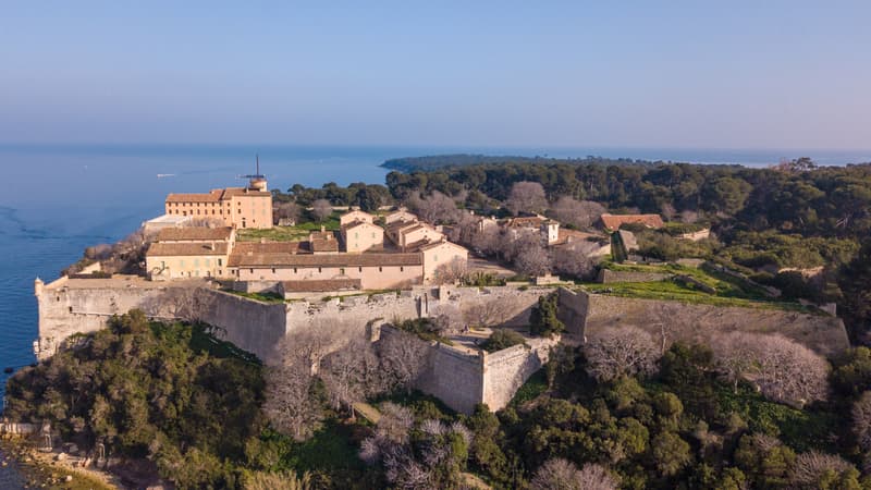 Le fort Royal de l'île Sainte Marguerite à Cannes, en 2024, lors du Loto du patrimoine.