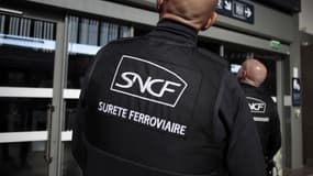 Des agents de la Sûreté ferroviaire de la SNCF.