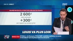 Louis va plus loin : L'Insee publie une étude sur le salaire des fonctionnaires français - 08/06