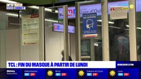 TCL: fin du port du masque obligatoire à partir de ce lundi