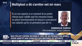 La France qui résiste : Multiplast espère revenir à 100% de sa production après avoir adapté son chantier aux mesures de sécurité - 14/04