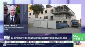 Marc Gedoux (Pierre Etoile): La difficulté de continuer les chantiers immobiliers - 20/03
