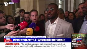 Carlos Martens Bilongo: "Aujourd'hui, je suis député de la Nation et me faire insulter c'est totalement honteux"