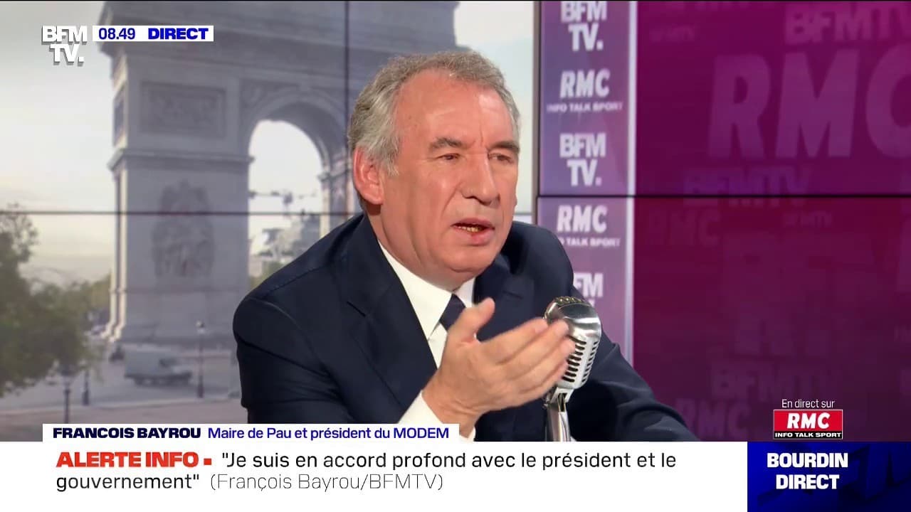 François Bayrou Assure Ne "jamais" Avoir Envisagé Le Poste De Premier ...