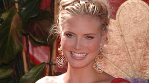 La top model Heidi Klum en octobre 2009.