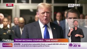 Donald Trump, premier ancien président des USA reconnu coupable: "une honte"