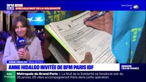 Nuit de la solidarité à Paris: Anne Hidalgo salue la mobilisation des bénévoles