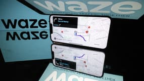 L'application Waze.