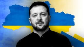 Le président ukrainien Volodymyr Zelensky photographié en marge d'un sommet à Munich (Allemagne), le 15 février 2025.