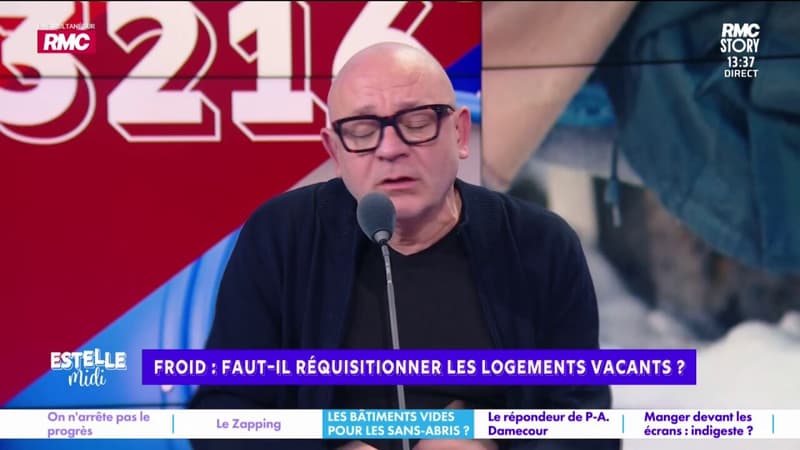Froid/Réquisitionner les logements vacants : "Il y a des enfants qui vont à l'école et qui dorment dehors", s'émeut Fred Hermel