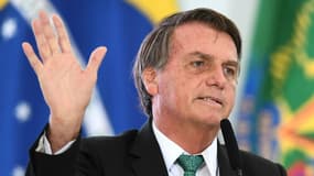 Le président brésilien Jair Bolsonaro à Brasilia, le 9 décembre 2021