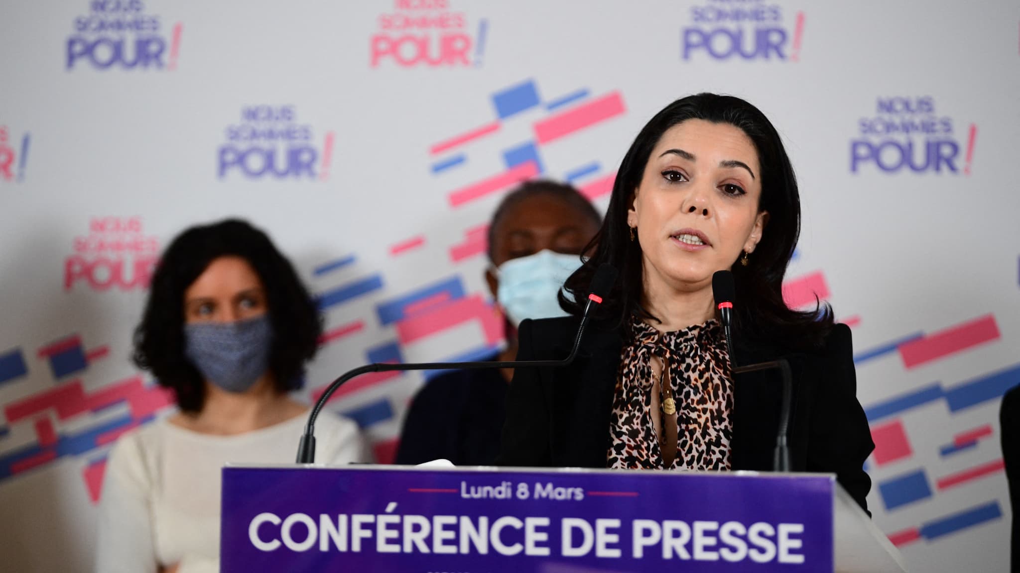 Sophia Chikirou, le 8 mars 2021 à Paris