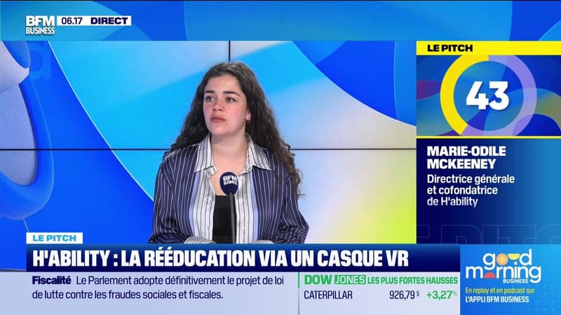 Le Pitch : H'ability, la rééducation via un casque VR - 12/05