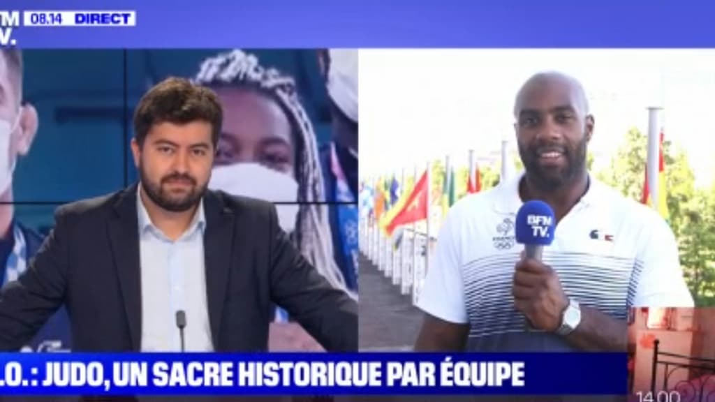 Teddy Riner sur BFMTV