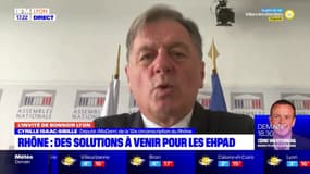 Ehpad: le député du Rhône Cyrille Isaac-Sibille demande plus d'investissements 