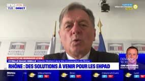 Ehpad: le député du Rhône Cyrille Isaac-Sibille demande plus d'investissements 