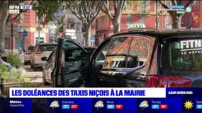 Nice: les doléances des chauffeurs de taxis à la mairie 