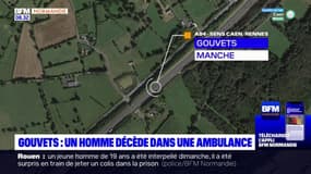 Gouvets: un homme meurt dans un accident entre une ambulance et un poids lourd sur l'A84