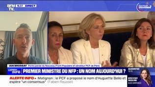 Ian Brossat (PCF): "J'ai bon espoir que tout le monde puisse se rassembler sur cette proposition d'Huguette Bello Première ministre"