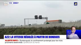 A22: Un nouveau dispositif pour réguler la vitesse dans le sens Belgique-France