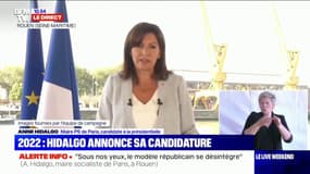 Anne Hidalgo: "Je suis candidate pour offrir un avenir à tous nos enfants"