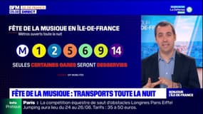 Fête de la musique en Ile-de-France: des transports ouverts toute la nuit