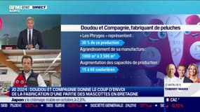 Alain Joly (Doudou et Compagnie) : JO 2024, Doudou et Compagnie va relocaliser 25% de sa production - 29/11