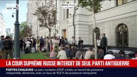 La Cour suprême russe interdit au seul parti antiguerre de participer aux élections législatives