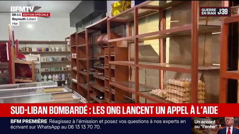 Guerre au Moyen-Orient: les ONG espèrent pouvoir reprendre les convois humanitaires rapidement dans le sud-Liban