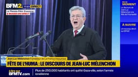 "Nous avons renversé deux gouvernements sans tirer un seul coup de fusil !" lance Jean-Luc Mélenchon