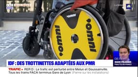 Ile-de-France: des trottinettes adaptées aux personnes à mobilité réduite