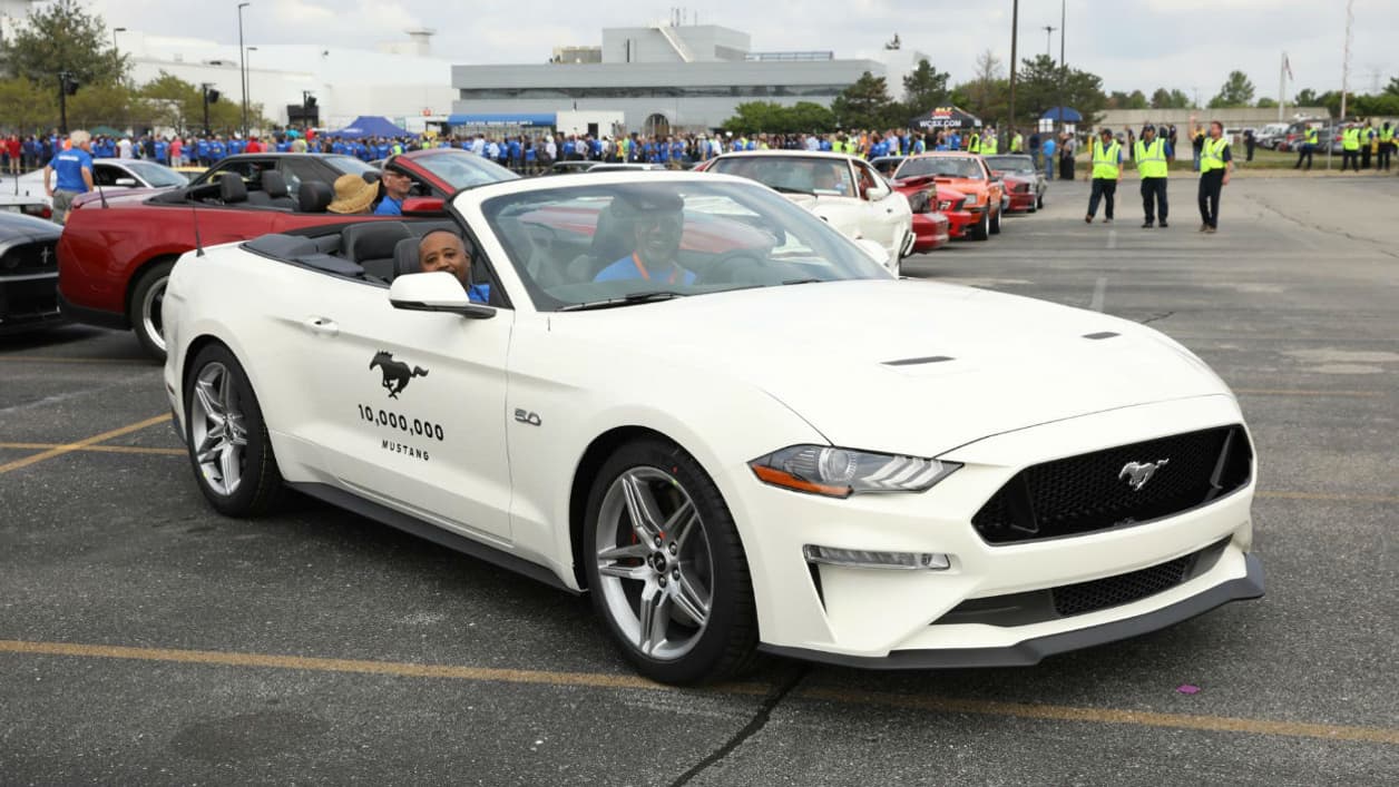 La 10.000.000e Mustang produite La 10.000.000e Mustang produite